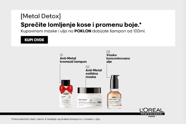 Metal Detox poklon šampon